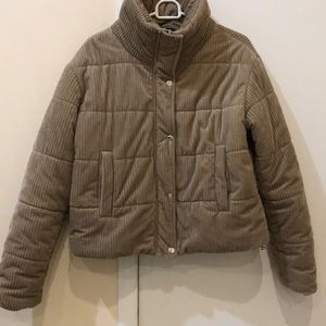 Ardene Corduroy Puffer Jacket